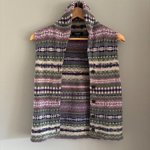 Fair Isle Knit Vest - Picture 9 of 9